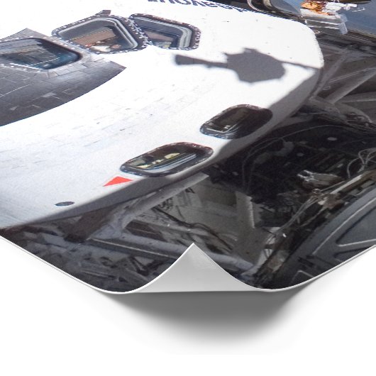 Space Shuttle Endeavor 7 Poster (Hoek)