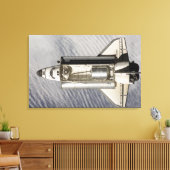 Space Shuttle Endeavor 9 Canvas Afdruk (Insitu (Woonkamer))