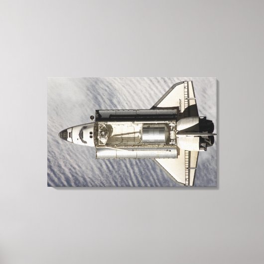 Space Shuttle Endeavor 9 Canvas Afdruk (Voorkant)