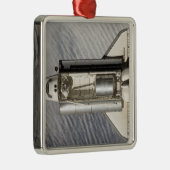 Space Shuttle Endeavor 9 Metalen Ornament (Rechts)