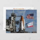 Space Shuttle Endeavor Briefkaart (Voorkant / Achterkant)