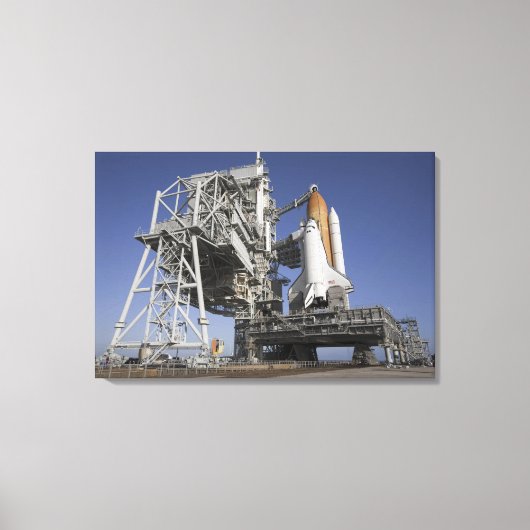 Space shuttle Endeavor Canvas Afdruk (Voorkant)
