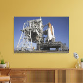 Space shuttle Endeavor Canvas Afdruk (Insitu (Woonkamer))