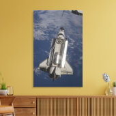 Space Shuttle Endeavor Canvas Afdruk (Insitu (Woonkamer))