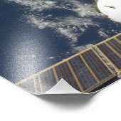 Space Shuttle Endeavor en een Soyuz ruimtevaartuig Foto Afdruk (Hoek)