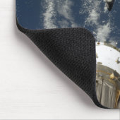 Space Shuttle Endeavor en een Soyuz ruimtevaartuig Muismat (Hoek)