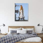 Space Shuttle Endeavor is klaar Canvas Afdruk (Insitu (Slaapkamer))