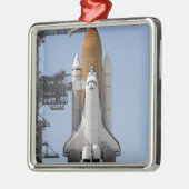 Space Shuttle Endeavor is klaar Metalen Ornament (Links)