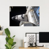 Space Shuttle Endeavor & ISS Poster (Thuiskantoor)