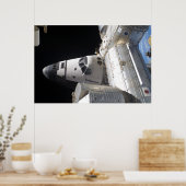 Space Shuttle Endeavor & ISS Poster (Keuken)