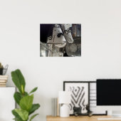 Space Shuttle Endeavor & ISS Poster (Thuiskantoor)
