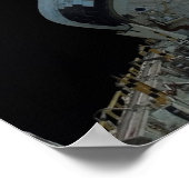 Space Shuttle Endeavor & ISS Poster (Hoek)