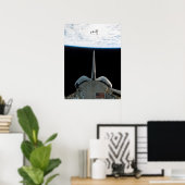 Space Shuttle Endeavor & ISS Poster (Thuiskantoor)