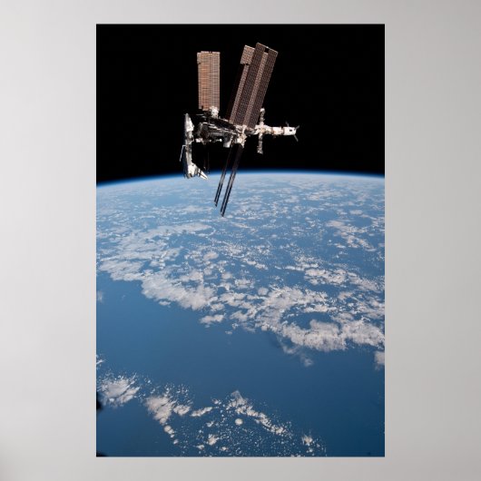 Space Shuttle Endeavor & ISS Poster (Voorkant)