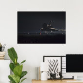 Space Shuttle Endeavor, laatste landing Poster (Thuiskantoor)