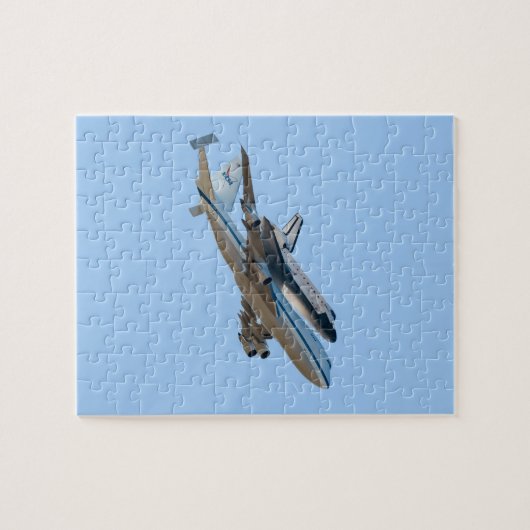 Space Shuttle Endeavor, laatste vluchtfoto Legpuzzel (Horizontaal)