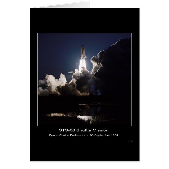 Space Shuttle Endeavor Lift-off - 30 september, 1 (Voorkant)