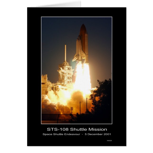 Space Shuttle Endeavor Lift-off S... - Gepersonali (Voorkant)