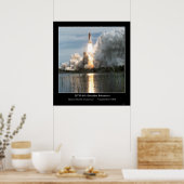 Space Shuttle Endeavor Lift-off STS - 69 Poster (Keuken)
