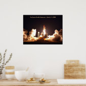 Space Shuttle Endeavor Lifts-off Poster (Keuken)
