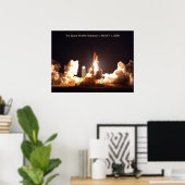 Space Shuttle Endeavor Lifts-off Poster (Thuiskantoor)