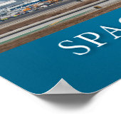 Space Shuttle Endeavor met jets poster 24x18 (Hoek)