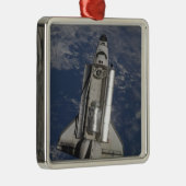 Space Shuttle Endeavor Metalen Ornament (Rechts)