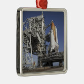 Space shuttle Endeavor Metalen Ornament (Rechts)