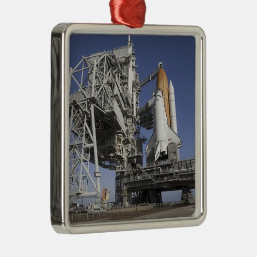 Space shuttle Endeavor Metalen Ornament (Rechts)
