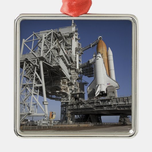 Space shuttle Endeavor Metalen Ornament (Voorkant)