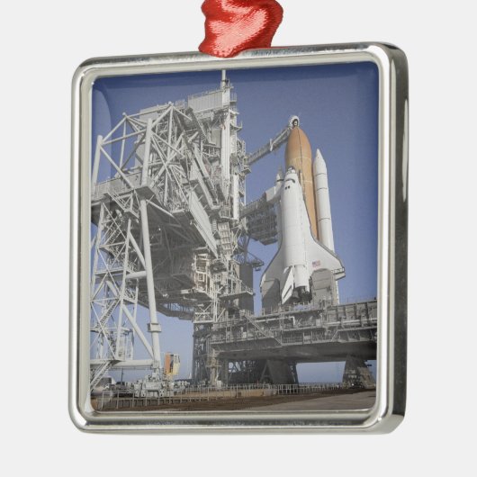 Space shuttle Endeavor Metalen Ornament (Links)