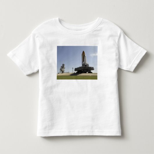 Space Shuttle Endeavor nadert de lancering p Kinder Shirts (Voorkant)