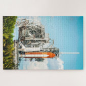 Space Shuttle Endeavor On Launch Pad Photo Legpuzzel (Horizontaal)