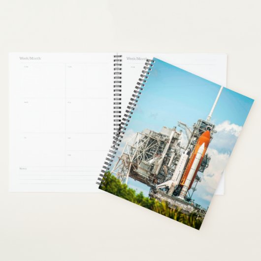 Space Shuttle Endeavor On Launch Pad Photo Planner (Display)