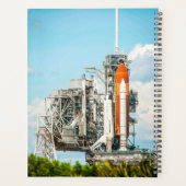Space Shuttle Endeavor On Launch Pad Photo Planner (Achterkant)