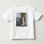 Space Shuttle Endeavor op het lanceerpad 2 Kinder Shirts (Voorkant)