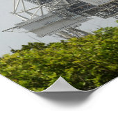 Space Shuttle Endeavor op het lanceerpad 2 Poster (Hoek)