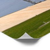 Space Shuttle Endeavor op het lanceerpad Poster (Hoek)