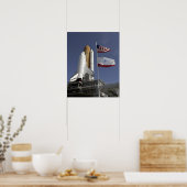 Space Shuttle Endeavor Poster (Keuken)