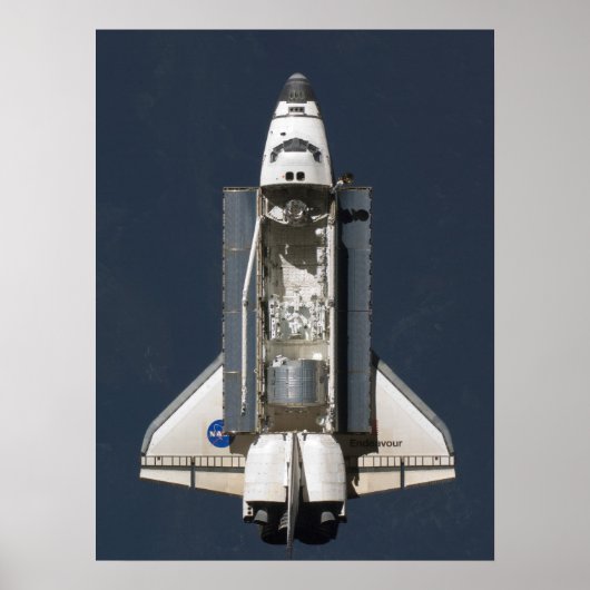 Space Shuttle Endeavor Poster (Voorkant)