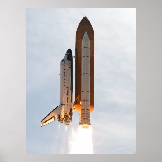 Space Shuttle Endeavor Poster (Voorkant)