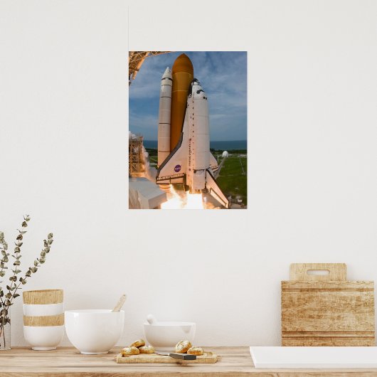 Space Shuttle Endeavor Poster (Keuken)