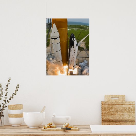 Space Shuttle Endeavor Poster (Keuken)
