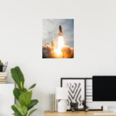 Space Shuttle Endeavor Poster (Thuiskantoor)