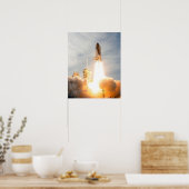 Space Shuttle Endeavor Poster (Keuken)