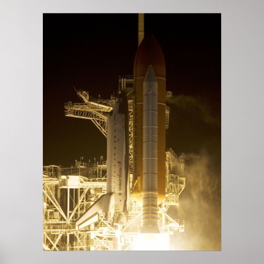 Space Shuttle Endeavor Poster (Voorkant)