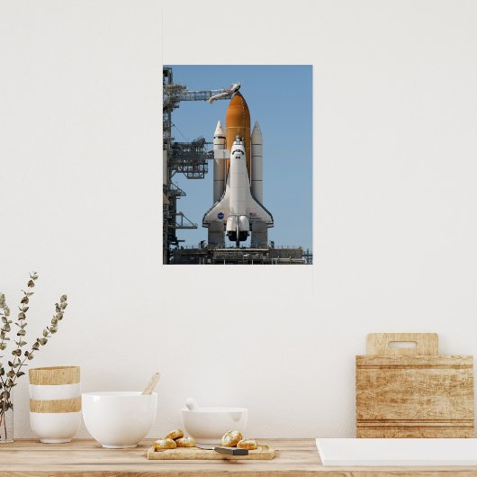 Space Shuttle Endeavor Poster (Keuken)