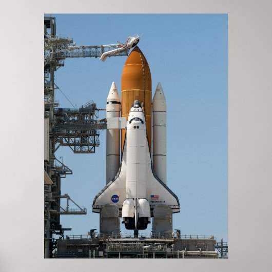 Space Shuttle Endeavor Poster (Voorkant)