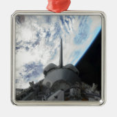 Space Shuttle Endeavor's laadbay 2 Metalen Ornament (Voorkant)