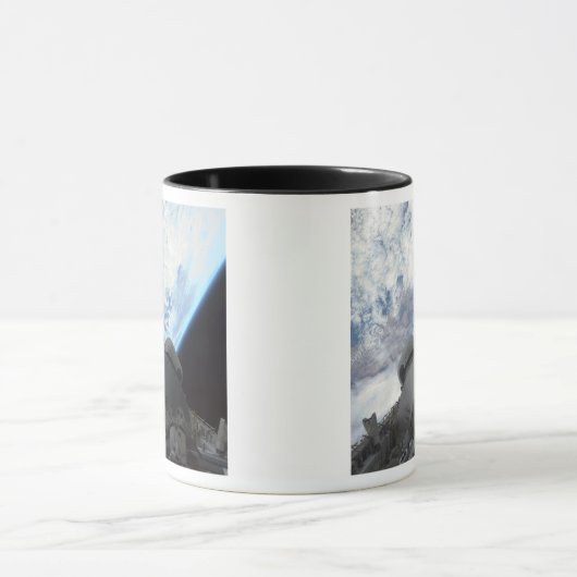 Space Shuttle Endeavor's laadbay 3 Mok (Midden)